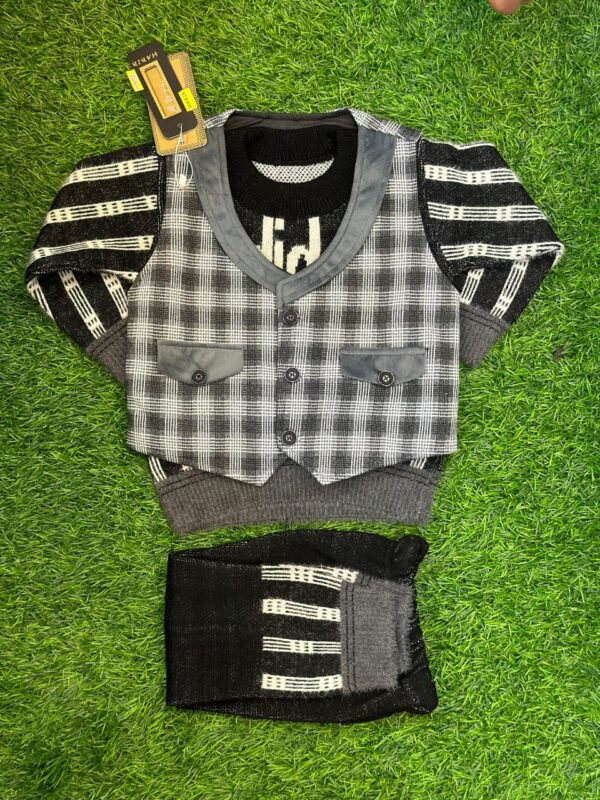 3 Piece winter collection for baby boys