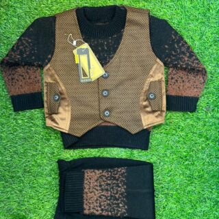 3 Piece winter collection for baby boys