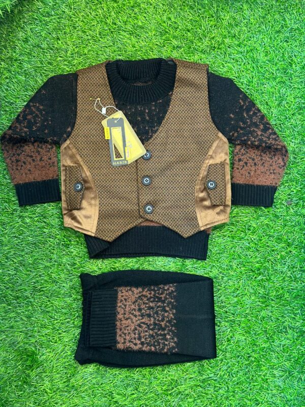 3 Piece winter collection for baby boys